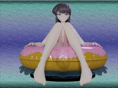 Komi Shouko bikini ver figure