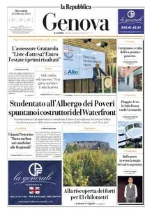 la Repubblica Genova - 21 Febbraio 2024