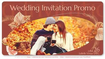 Wedding Invitation Promo 34189306