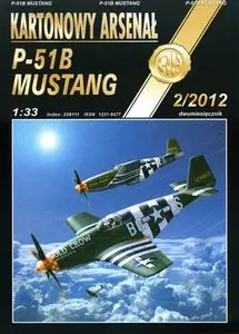 P-51B Mustang (Halinski Kartonowy Arsenal 2/2012)