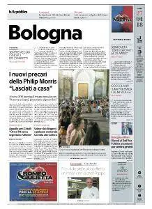 la Repubblica Bologna - 27 Aprile 2018