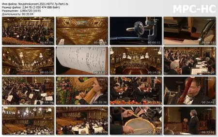 Wiener Philharmoniker - Neujahrskonzert 2021 / New Year's Concert (2021)