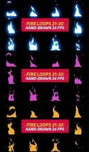 MA - Liquid Elements 3 Fire Loops 21-30 101021