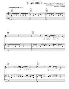 Remember - Lauren Daigle (Piano-Vocal-Guitar)