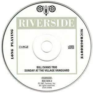 Bill Evans Trio - Sunday At The Village Vanguard (1961) {2001 Riverside Remaster 20bitK2}