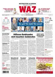 WAZ Westdeutsche Allgemeine Zeitung Essen-Rüttenscheid - 19. September 2017