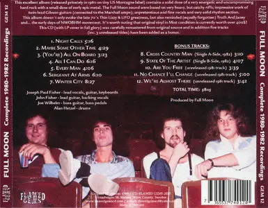 Full Moon - Complete 1980-1982 Recordings [Reissue 2010]