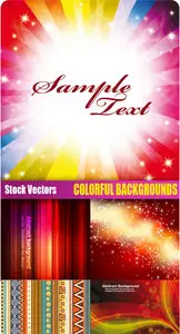 Stock Vectors - Colorful backgrounds