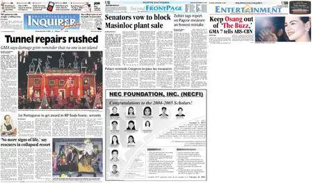 Philippine Daily Inquirer – December 12, 2004