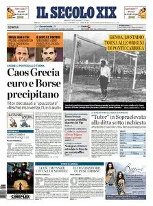IL SECOLO XIX DEL 28 APRILE 2010