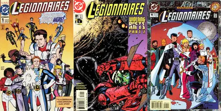 Legionnaires #0-81 + Legionnaires #1,000,000 + Legionnaires Annual #1-3 (1993-2000)