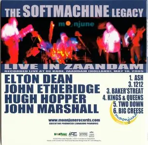 The Soft Machine Legacy - Live In Zaandam (2005) {2014 Japan Mini LP SHM-CD Remaster VSCD4264}