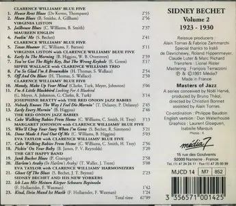 Sidney Bechet - Complete Edition Vol. 1 & 2 (1923-1925) [1995]