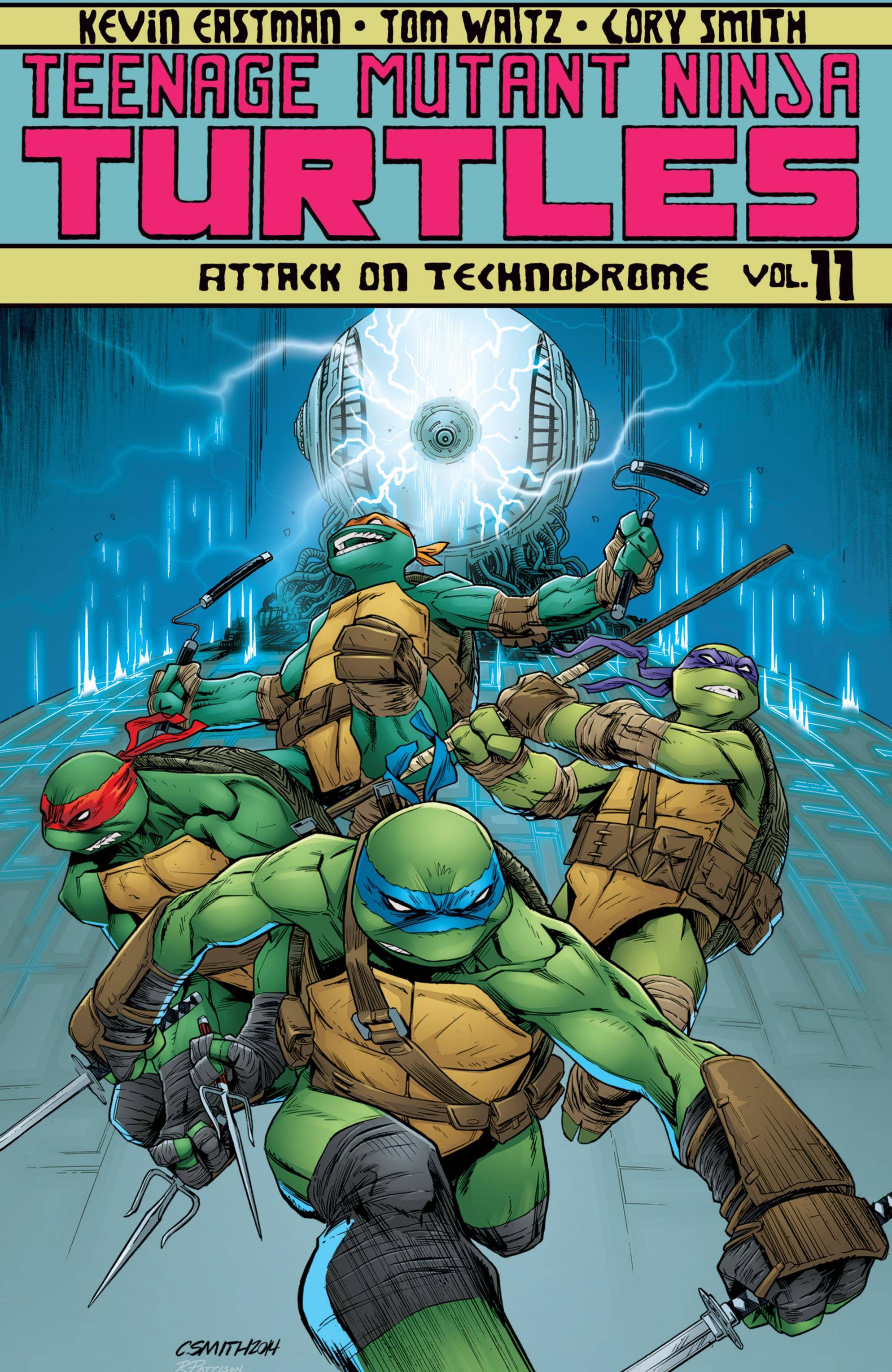 New Releases Teenage Mutant Ninja Turtles v11 - Attack On Technodrome 2015 Digital Raphael-Empire cbr