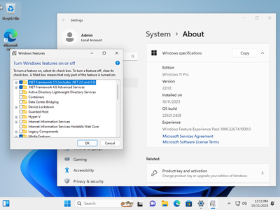 Windows 11 Pro 22H2 Build 22621.2428 (No TPM Required) Preactivated Multilingual October 2023