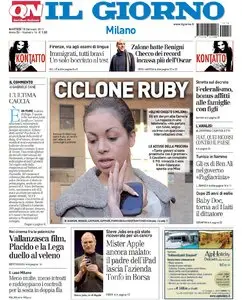 IL GIORNO DEL 18 GENNAIO 2011