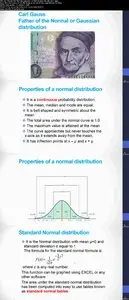Learn the Normal or Gaussian distribution in statistics