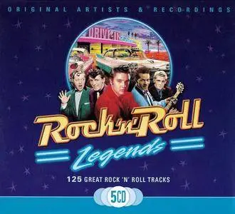 VA - Rock 'N' Roll Legends (5CD, 2008)