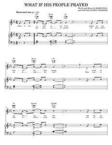 What If His People Prayed - Casting Crowns, Steven Curtis Chapman (Piano-Vocal-Guitar)