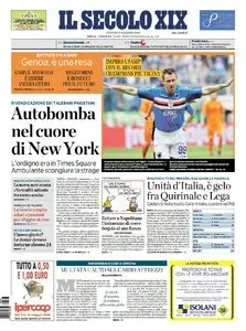 IL SECOLO XIX DEL 3 MAGGIO 2010