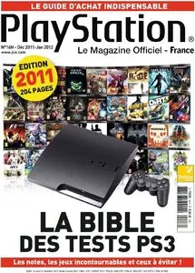 Playstation Magazine N° 16 H Décembre 2011 - Janvier 2012 Hors- Série La Bible des Tests PS3