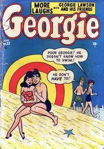 Georgie Comics 2nd series 032 Atlas 1951 Pmack-Novus