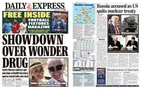 Daily Express – August 03, 2019
