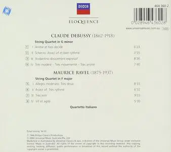 Quartetto Italiano - Debussy, Ravel: String Quartets (2000)