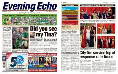 Evening Echo – March 19, 2018