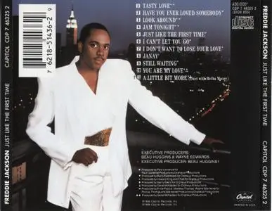 Freddie Jackson - Just Like The First Time (1986)