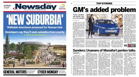 Newsday – November 28, 2018