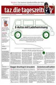 Tageszeitung TAZ vom 05 August 2014