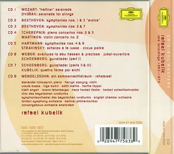 Rafael Kubelik - Rare Recordings 1963-1974 (2006, Deutsche Grammophon # 00289 477 5838) [Box Set]