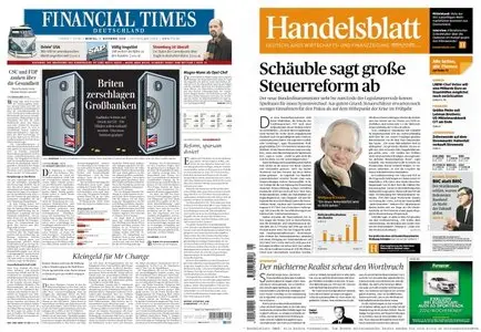 FinancialTimes Deutschland  & Handelsblatt vom 02.11.2009