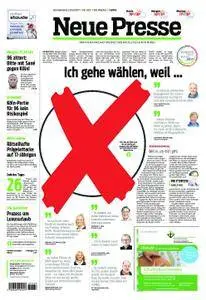 Neue Presse - 23. September 2017