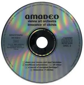 Vienna Art Orchestra - Innocence of Cliches (1990) {2CD Amadeo ‎841 646-2}