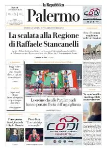 la Repubblica Palermo - 7 Settembre 2021
