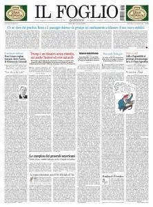 Il Foglio - 25 Maggio 2016