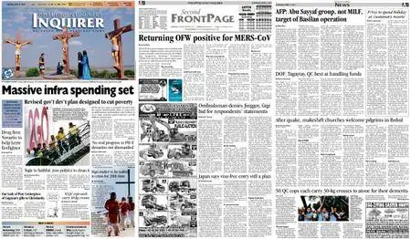 Philippine Daily Inquirer – April 17, 2014