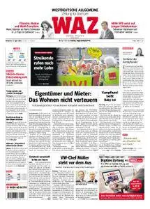 WAZ Westdeutsche Allgemeine Zeitung Bochum-Ost - 11. April 2018