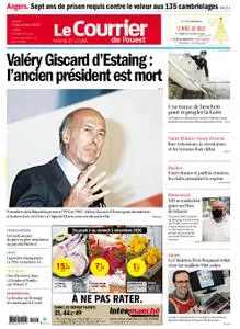 Le Courrier de l'Ouest Cholet – 03 décembre 2020