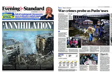 London Evening Standard – March 03, 2022
