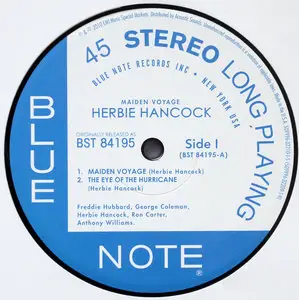 Herbie Hancock - Maiden Voyage (Analogue Productions 45 rpm 2 LP-Set) Vinyl rip in 24 Bit/96 Khz + CD 