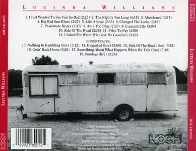 Lucinda Williams - Lucinda Williams (1988)
