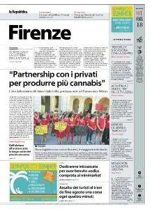 la Repubblica Firenze - 1 Agosto 2018