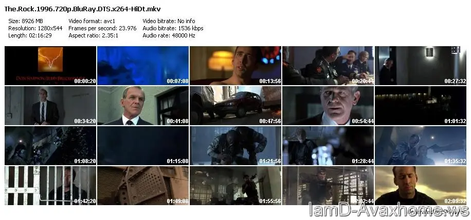 The Rock (1996) Bluray 720p