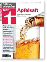 Stiftung Warentest - Tests September 2009