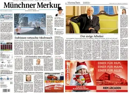 Münchner Merkur Wochenendausgabe vom 4./5. Dezember 2010