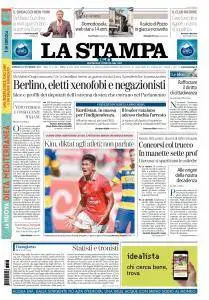 La Stampa - 26 Settembre 2017