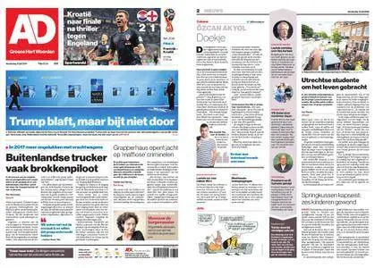 Algemeen Dagblad - Woerden – 12 juli 2018